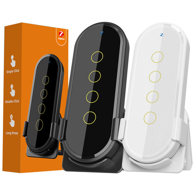 Mua Tuya ZigBee Smart Home Scene Switch 4 Gang 12 Scene Touch Light Switch điều khiển từ xa Smart Life App sản xuất trực tuyến