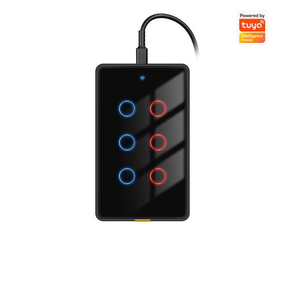 Tuya WiFi Wall Touch Switch Type C, Wireless RF433, với đồng hồ hẹn giờ và điều khiển bằng giọng nói, tương thích với Alexa, Google Home và ứng dụng Smart Home