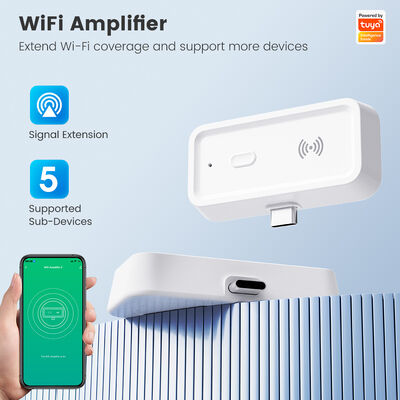 buy Tuya Smart Wifi Signal Amplifier Repeater Wireless Network Extender Wall Penetrator Hỗ trợ nhiều thiết bị sản xuất trực tuyến