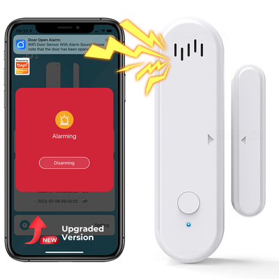 Giá tốt. Tuya Door Sensor Smart Life Timing Làm việc với Alexa Google Home Arm And Disarm Tuya Smart WiFi Door Window Sensor trực tuyến