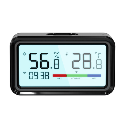 Giá tốt. Tuya ZigBee Hygrometer và Thermometer Sensor, giám sát từ xa không dây thông qua ứng dụng, tương thích với Alexa và Google Home cho tự động hóa nhà thông minh trực tuyến