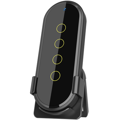 Giá tốt. Tuya ZigBee 4 Gang Smart Scene Switch 12 khung cảnh tùy chỉnh, điều khiển cảm ứng, điều khiển từ xa, ứng dụng Smart Life tương thích trực tuyến