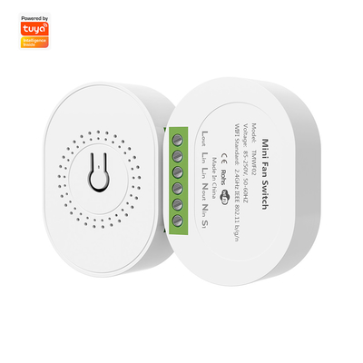 Giá tốt. SMATRUL Tuya WiFi Smart Fan Speed Regulation DIY Mini Switch Module Remote Control Timer on Off 220V cho Alexa Google Home trực tuyến